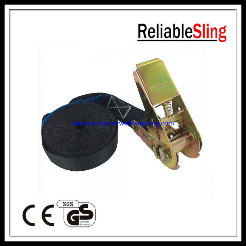Custom Ratchet Tie Down Strap with no hook / Polyester Endless Ratchet