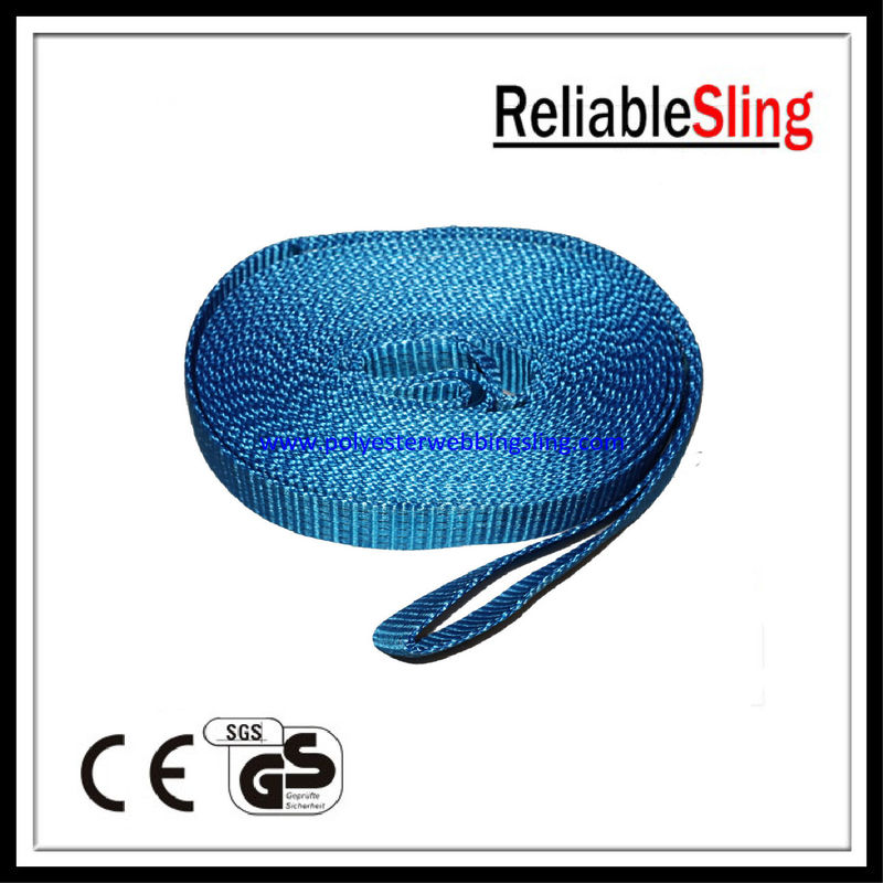 High Strength Eye and eye Heavy Duty Tow Straps , wheel straps for