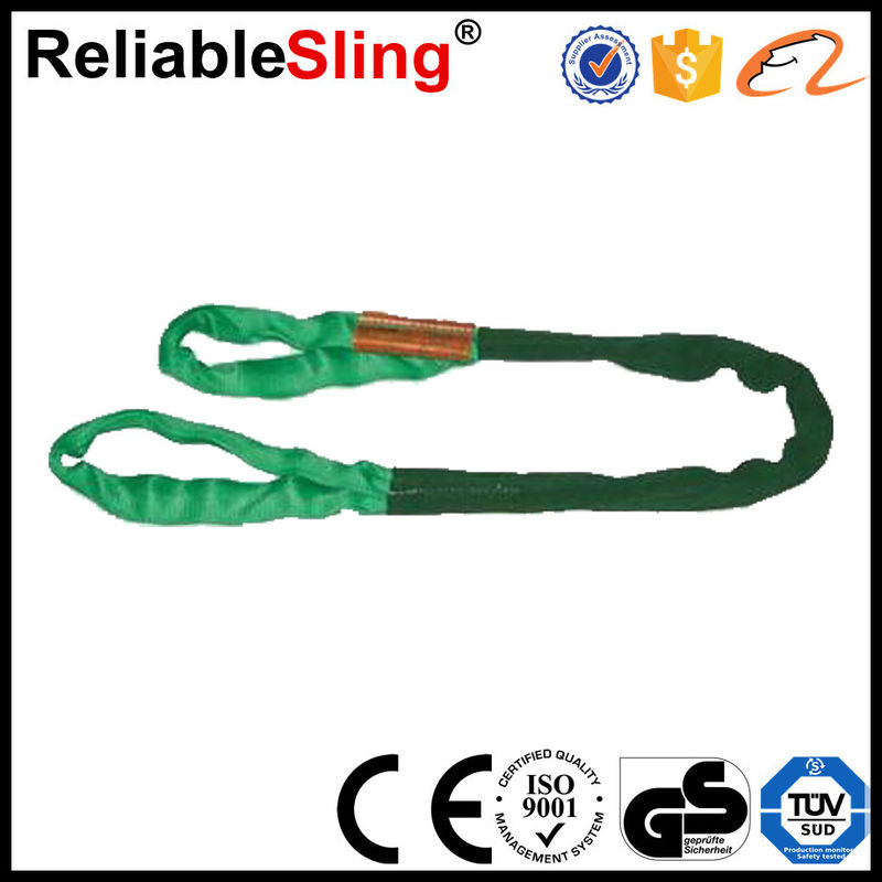 Lifting Belt Sling Polyester Round Slings 1m 30m Length Orange