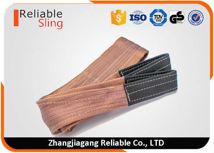 EN Standard Duplex Flat bing Sling High Tenacity Polyester With Soft