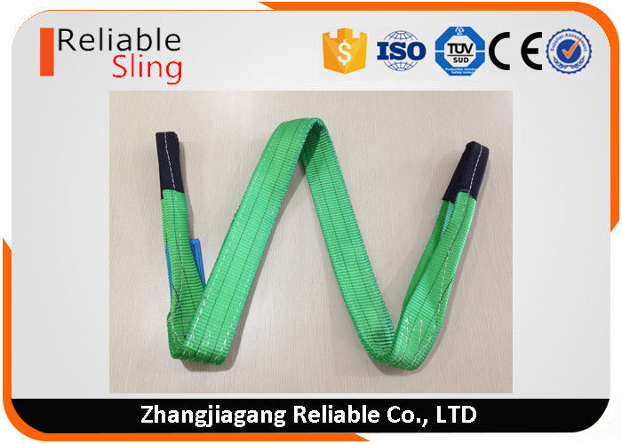 Polyester Flat Double Eye bing Sling Color Code Lifting Sling EN