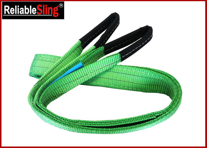 CE GS Approved Color Code Lifting Sling Flat bing Sling Belt