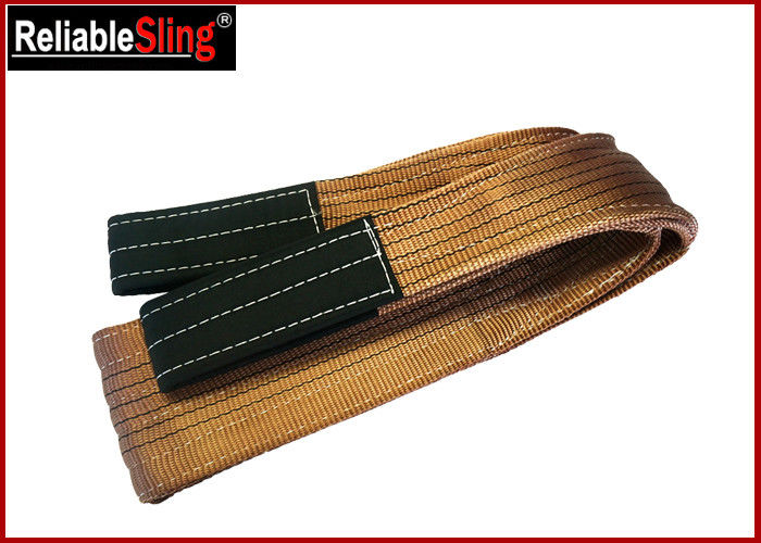 Width 180 mm Polyester bing Lifting Slings Safety Factor 71 With
