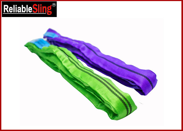 Tested Endless Polyester  Sling For Pipe Lifting Safety Factor 71