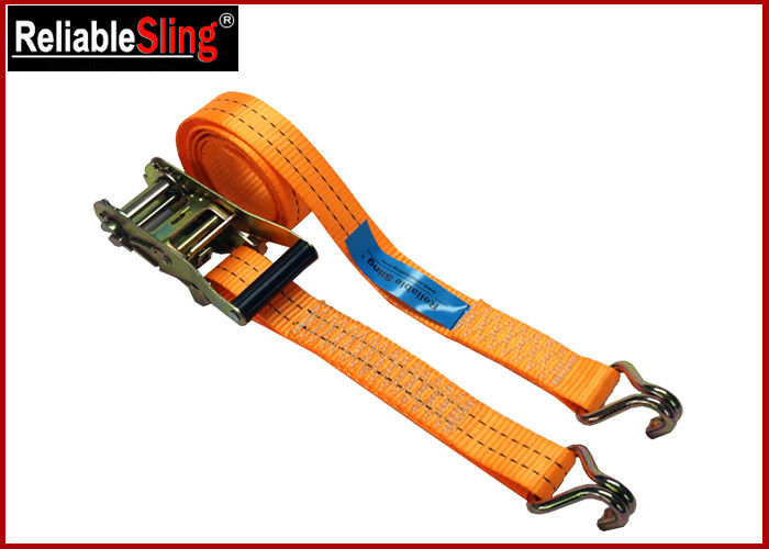 High Strength Ratchet Tie Down Strap For Trucks Color Customized with