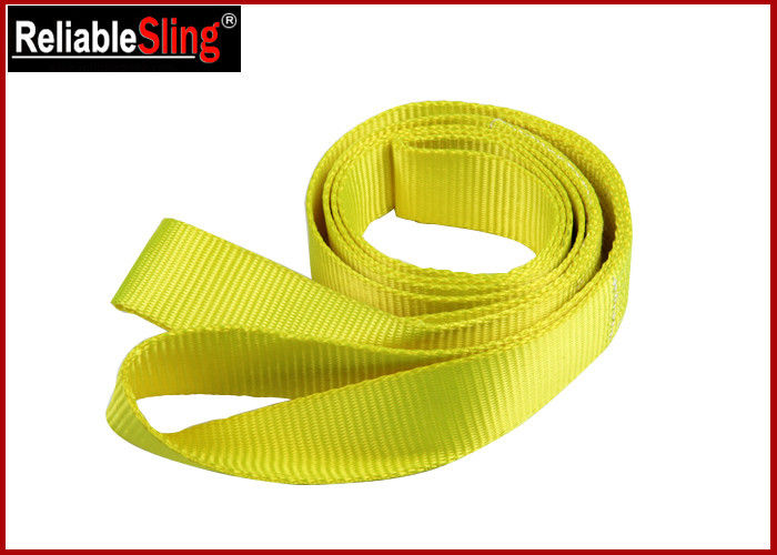 Polyester Loop Car Heavy Duty Recovery Tow / Towing Straps Single Ply