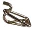 2200lb 1 Tonne 1 Inch Double J Hook Straps Stainless Steel