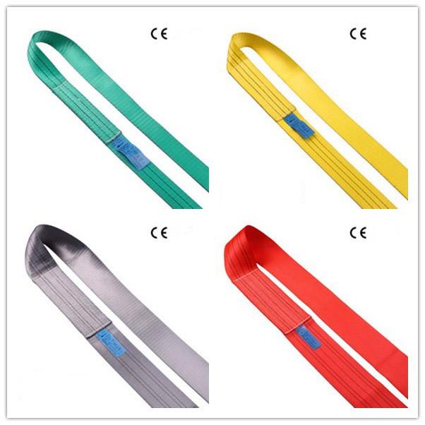 Colour Code Endless Polyester  Slings Flat Belt Type High Tenacity SF 7