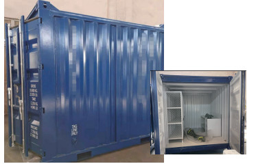 10 Tonne Galvanized Steel Offshore Container 10ft Half Height