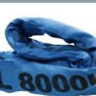 Polyester Round Lifting Sling With Capacity Range From 1 Ton To 50 Tons For Heavy Load Transportation