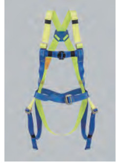 Adjustable Chest Strap Safety Harnesses 1 Year Warranty For Fall Protection