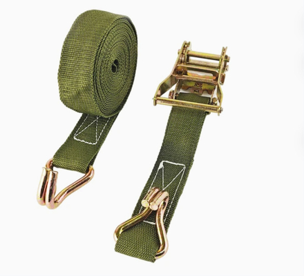 Heavy-Duty Ratchet Tie Down Straps Secure Cargo With Confidence
