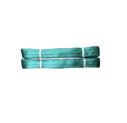 Flat Eye End Fittings Polyester Webbing Sling With 2T Lifting Capacity And 2000 Kgs Working Strength