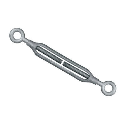 ISO 0.25 X 4&quot; Galvanized Heavy Duty Turnbuckle