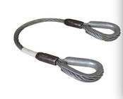EN 13411-3 Soft Eye 30mm Steel Core Swaged Wire Rope