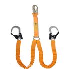 Twin Tailed Full Body Safety Harness With Shock Absorber