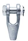 38mm Wire Rope End Stop With Cotter Pin , Open Spelter Socket