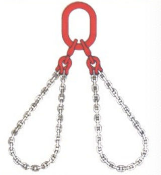 High Strength Alloy Steel Lifting Chain Sling , 12mm Grade 80 Chains