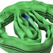 Polyester Round Lifting Sling With Capacity Range From 1 Ton To 50 Tons For Heavy Load Transportation