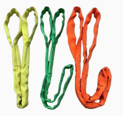 2 Tonne Eye & Eye Polyester Round Slings – Heavy-Duty Lifting Solutions (1-10m Lengths)