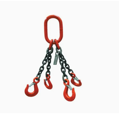 Heavy-Duty Lifting Chain Sling – Grade 80 Alloy Steel | WLL 21,200 Kg