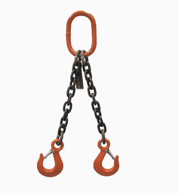 Grade 80 Two-Leg Chain Sling Assemblies Heavy-Duty Lifting Solutions