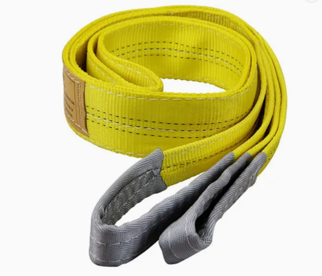 High-Tenacity Blue Polyester Webbing Sling – 240mm Width | Heavy-Duty Lifting Solution