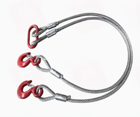 DNV 2.7-1 Certified Offshore Container Lifting Steel Wire Rope Slings