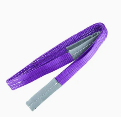 High-Tenacity Blue Polyester Webbing Sling (240mm Width) – 16,000kg WLL | Certified & Durable