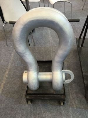 ASME B30.26 Shackle Bow Type Silver Painted Customizable