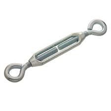 ISO 0.25 X 4&quot; Galvanized Heavy Duty Turnbuckle