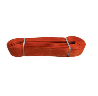 Orange 24 Tonne 300mm width  flat Polyester Webbing Sling