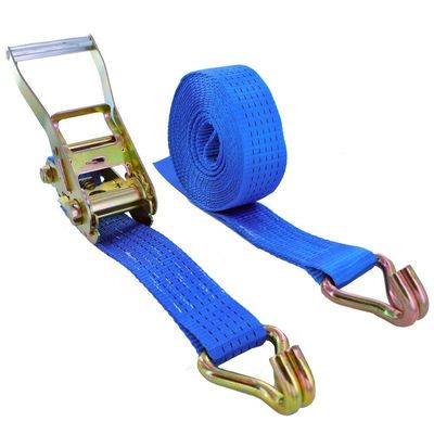 Weather Resistance Heavy Duty Ratchet Straps  In Various Colors For Secure Cargo Transportation