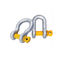 KB 7/16&quot; Type WLL 2.7 Tonne Safety Bow Shackle Galvanized Steel