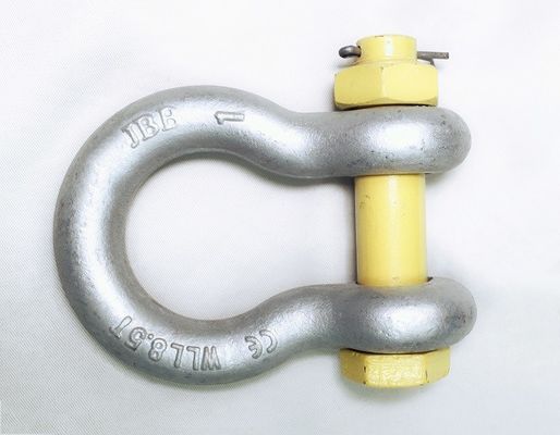 1 Inch WLL 8.5 Tonne Alloy Steel Safety Pin Shackle