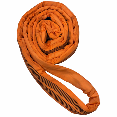 Industrial 240mm Width Webbing Sling 100% High-Tenacity Polyester Fabrication