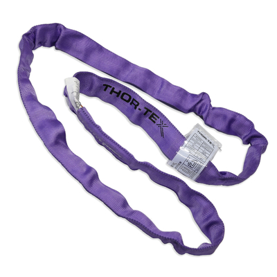 2 Tonne 1-10 Meter Eye & Eye Polyester Round Slings Heavy-Duty Lifting Solutions