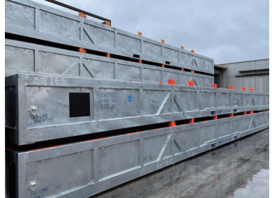 38ft / 45ft / 48ft / 55ft / 65ft / 75ft Cargo Basket Lifting For ...