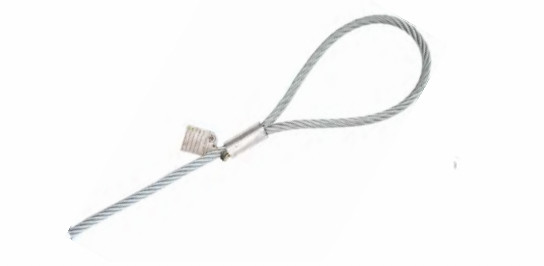 12mm Mechanical Spliced Wire Rope Sling Assembly Soft Eye Fibre Core