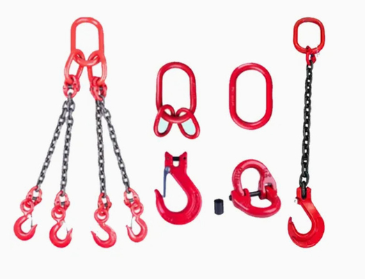 Heavy-Duty Lifting Chain Sling – Grade 80 Alloy Steel | WLL 21,200 Kg
